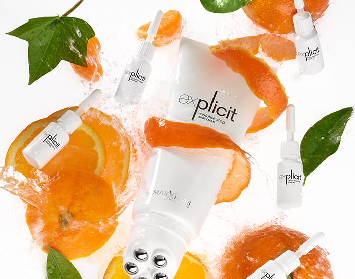 Problemzonen mit dem cellulite stop bodygel benetzen