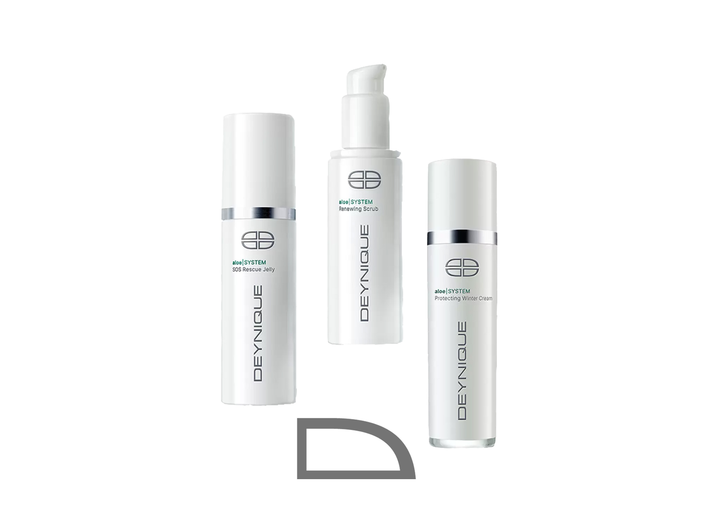 aloe|System Specials Produkte auf weissem Hintergrund