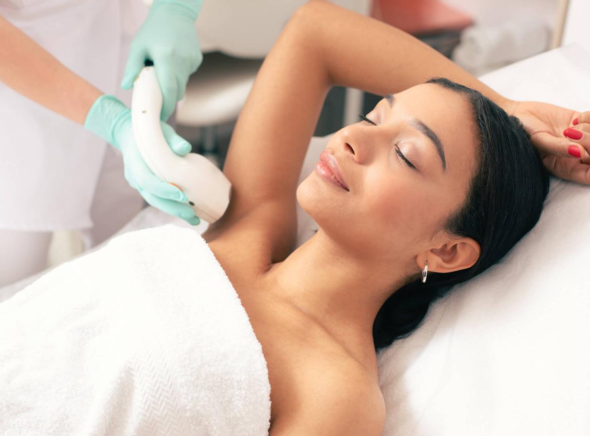 Sie relaxen – wir enthaaren!